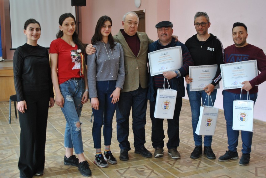 იტალიური ფოლკლორული ჯგუფი „Zamognare di cardeto“ სოხუმის სახელმწიფო უნივერსიტეტში