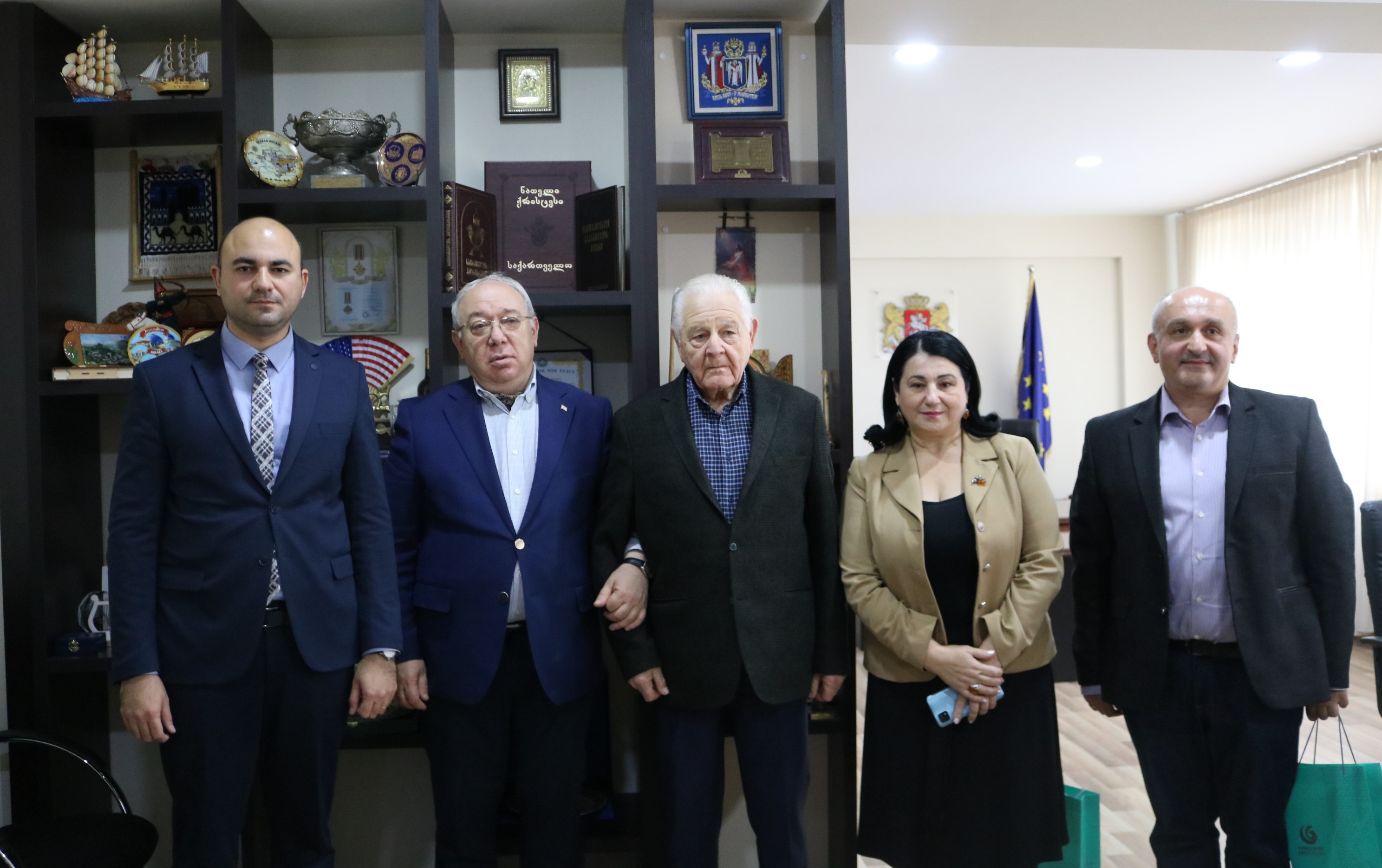 იუნუს ემრეს ინსტიტუტის საქართველოს წარმომადგენლობის ახალი ხელმძღვანელის გაცნობითი ვიზიტი სოხუმის სახელმწიფო უნივერსიტეტში