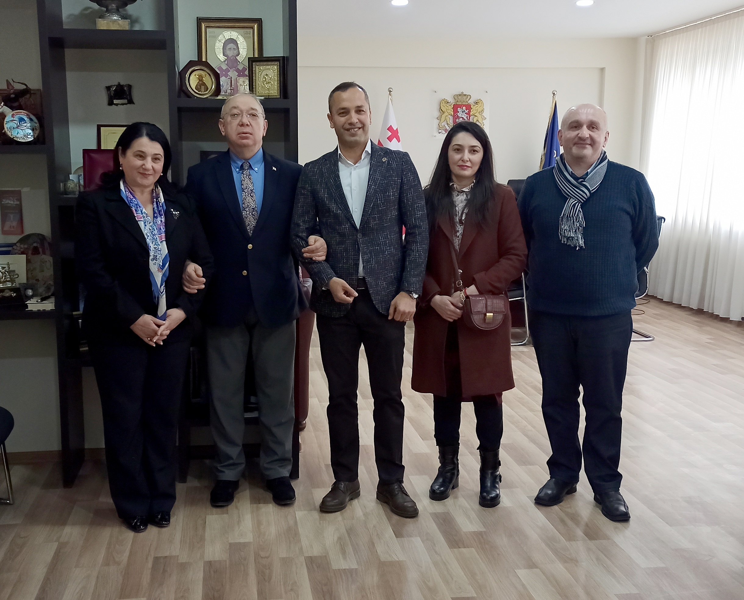 იუნუს ემრეს სახელობის ინსტიტუტის საქართველოს წარმომადგენლობის დირექტორის ვიზიტი