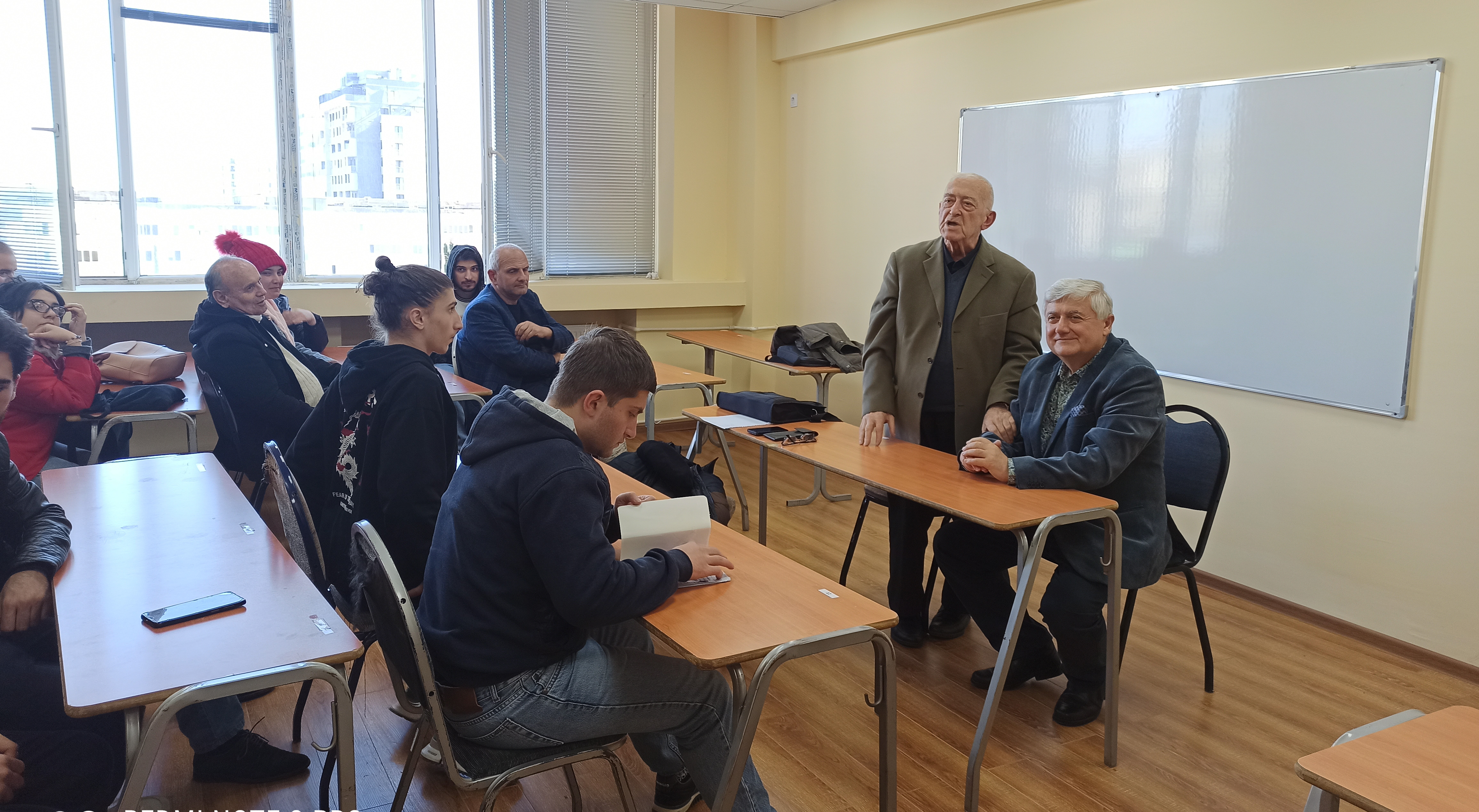 პროფესორ ჯონი აფაქიძის საჯარო ლექცია